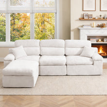 Load image into Gallery viewer, Corner Chaise Sofa With High Backrest