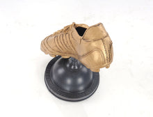 Load image into Gallery viewer, Soccer Shoe Tabletop Sculpture - Gold / Black