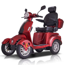 Load image into Gallery viewer, Fastest Mobility Scooter With 4 Wheels & Seniors - Red