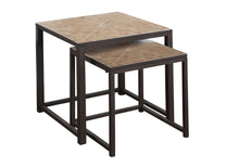 Load image into Gallery viewer, Nesting Table, Space-Saving Design Transitional (Set of 2)