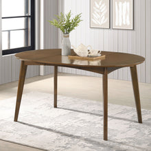 Load image into Gallery viewer, Thomson - Oval Dining Table With Removable Leaf - Walnut