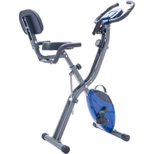 Load image into Gallery viewer, Exercise Bike Folding Stationary Bikes For Home With 16 Level Magnetic Resistance