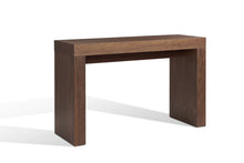 Load image into Gallery viewer, 47" Wood Block Console Table - Brown