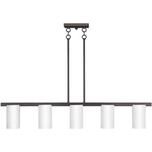 Load image into Gallery viewer, 5 Light Dimmable Chandelier With Shades - Bronze
