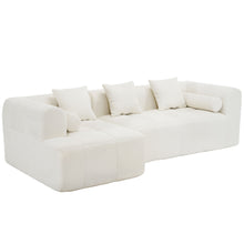 Load image into Gallery viewer, Sectional Free Combined Sofa With 2 Side Pockets