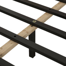 Load image into Gallery viewer, Twilight Fully Upholstered Fabric Wingback Queen Bed - Ivory