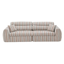 Load image into Gallery viewer, 3 Seater, Couch With Throw Pillows For Living Room