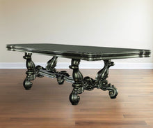Load image into Gallery viewer, 46" Solid Wood Trestle Base Dining Table - Green