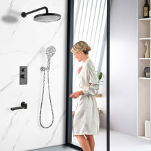 Load image into Gallery viewer, 10" Shower System Set With Control Valve And Overhead Shower