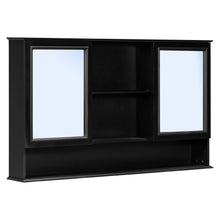 Load image into Gallery viewer, Wall Mounted Bathroom Medicine Cabinet With Double Mirrored Doors