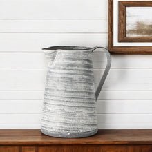 Load image into Gallery viewer, Abstract Jug Vase - Gray / White
