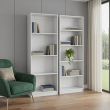 Load image into Gallery viewer, Nine Tier Modular Bookcase (Set of 2) (546622) - White