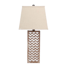 Load image into Gallery viewer, Metal Mirror Table Lamp - Tan