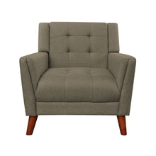 Load image into Gallery viewer, Luminaesque - Fabric Upholstered Armchair With Tufted Back