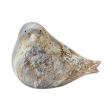 Load image into Gallery viewer, Faux Marble Bird Figurines (Set of 2) - Brown / Blue / Green