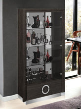 Load image into Gallery viewer, Accent Cabinet With One Drawer - Silver And Gray