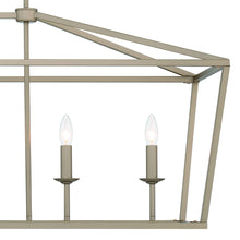 Load image into Gallery viewer, Candle Style Six Light Metal Dimmable Chandelier - Brass