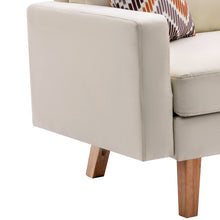 Load image into Gallery viewer, Bahamas - Minimalistic Sofa With 2 Throw Pillows