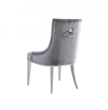Load image into Gallery viewer, Tufted Dining Chairs (Set of 2) - Gray