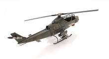 Load image into Gallery viewer, Hand Painted Model Airplane Tabletop Sculpture (401099) - Green