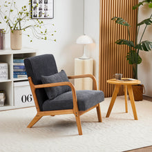 Load image into Gallery viewer, Accent Arm Chair With Pillow Upholstered