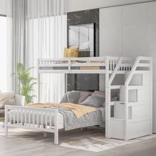 Load image into Gallery viewer, Loft Bed With Staircase And Storage