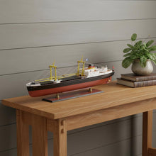 Load image into Gallery viewer, Hand Painted Model Boat (624234) - Light Brown / Black