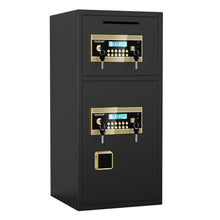 Load image into Gallery viewer, Large Double Door Coin Operated Safe, Digital Security Safe With Fireproof And Waterproof Bag