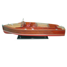 Load image into Gallery viewer, Hand Painted Model Boat (624214) - Dark Brown / Light Brown