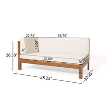 Load image into Gallery viewer, Brava - X Back Corner Bench