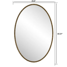 Load image into Gallery viewer, Art Oval Retro Mirror, Wall Hanging