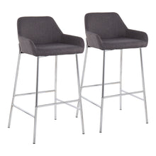 Load image into Gallery viewer, Daniella - Contemporary Fixed Height Bar Stool (Set of 2)