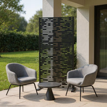 Load image into Gallery viewer, Three Panel Screen Room Divider (562836) - Black