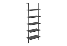 Load image into Gallery viewer, Five Tier Bookcase (489800) - Black