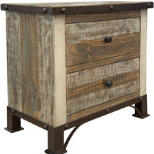 Load image into Gallery viewer, 27" Two Drawer Nightstand - Brown