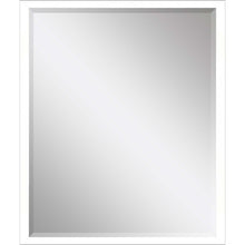 Load image into Gallery viewer, 30" Solid Wood Framed Accent Mirror - White
