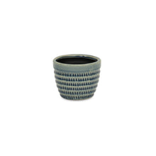 Load image into Gallery viewer, Dotted Round Pot Planter (487484) - Blue