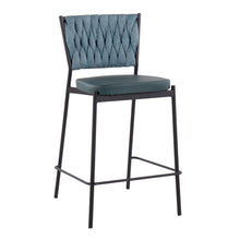 Load image into Gallery viewer, Tania - Braided Contemporary Counter Stool (Set of 2)