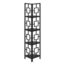 Load image into Gallery viewer, Corner Bookcase - Black