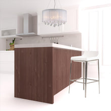 Load image into Gallery viewer, Faux Leather And Stainless Steel Low Back Bar Height Bar Chair - White And Silver