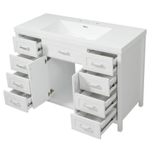 Load image into Gallery viewer, Bathroom Vanity With Sink, 2 Doors 8 Drawers, Soft Close System, Classic Design