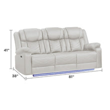 Load image into Gallery viewer, Challenger - LED Power Recliner Sofa