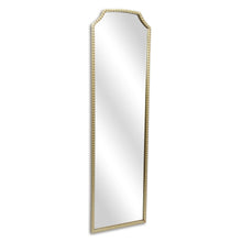Load image into Gallery viewer, 64" Metal Beaded Arch Full Length Hanging Mirror - Gold