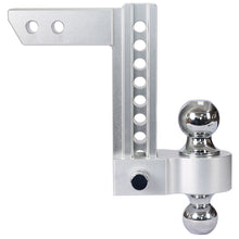 Load image into Gallery viewer, Alu - Adjustable Trailer Drop Hitch 2" Receiver 8" Adjustable - Silver