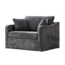 Load image into Gallery viewer, Farmhouse Accent Chair With 2 Bolster Pillows