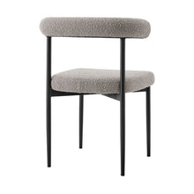 Load image into Gallery viewer, Polyester Open Back Dining Side Chairs (Set of 2) - Gray