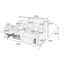 Load image into Gallery viewer, Living Room Set With Pillow Armrest And Tufted Backrest