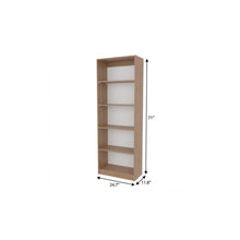 Load image into Gallery viewer, Four Tier Bookcase - Beige