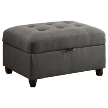 Load image into Gallery viewer, Balta - 2 Piece Loose Back Sectional With Ottoman Upholstered - Gray