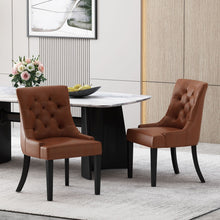 Load image into Gallery viewer, Cheney - Contemporary Dining Chair Tufted Upholstery (Set of 2)